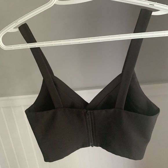 Black Talula Crop Top - Picture 3 of 4